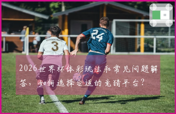 2026世界杯体彩玩法和常见问题解答，如何选择合适的竞猜平台？