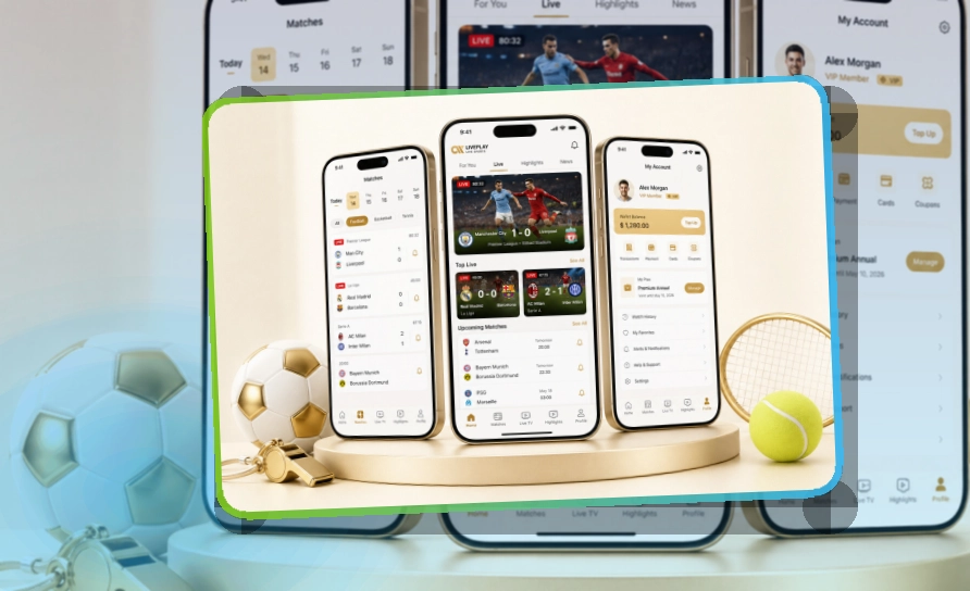 问鼎pg App使用亮点，比赛日更方便，常用入口更直观 页面展示